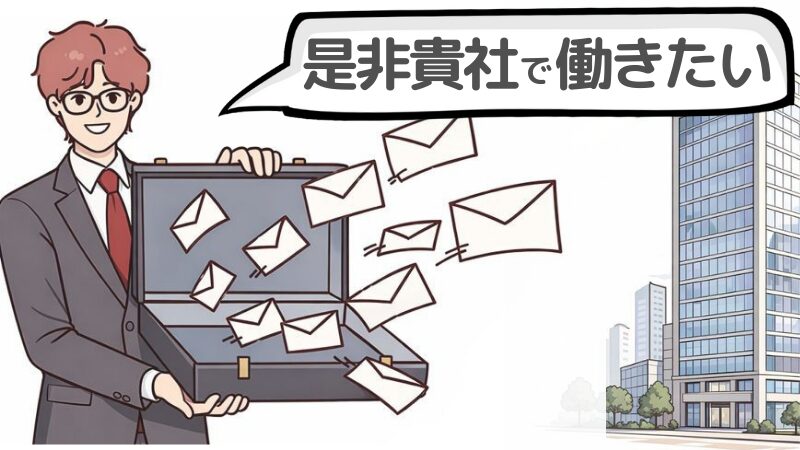 「是非貴社で働きたい」とメールで伝えるのが難しい理由